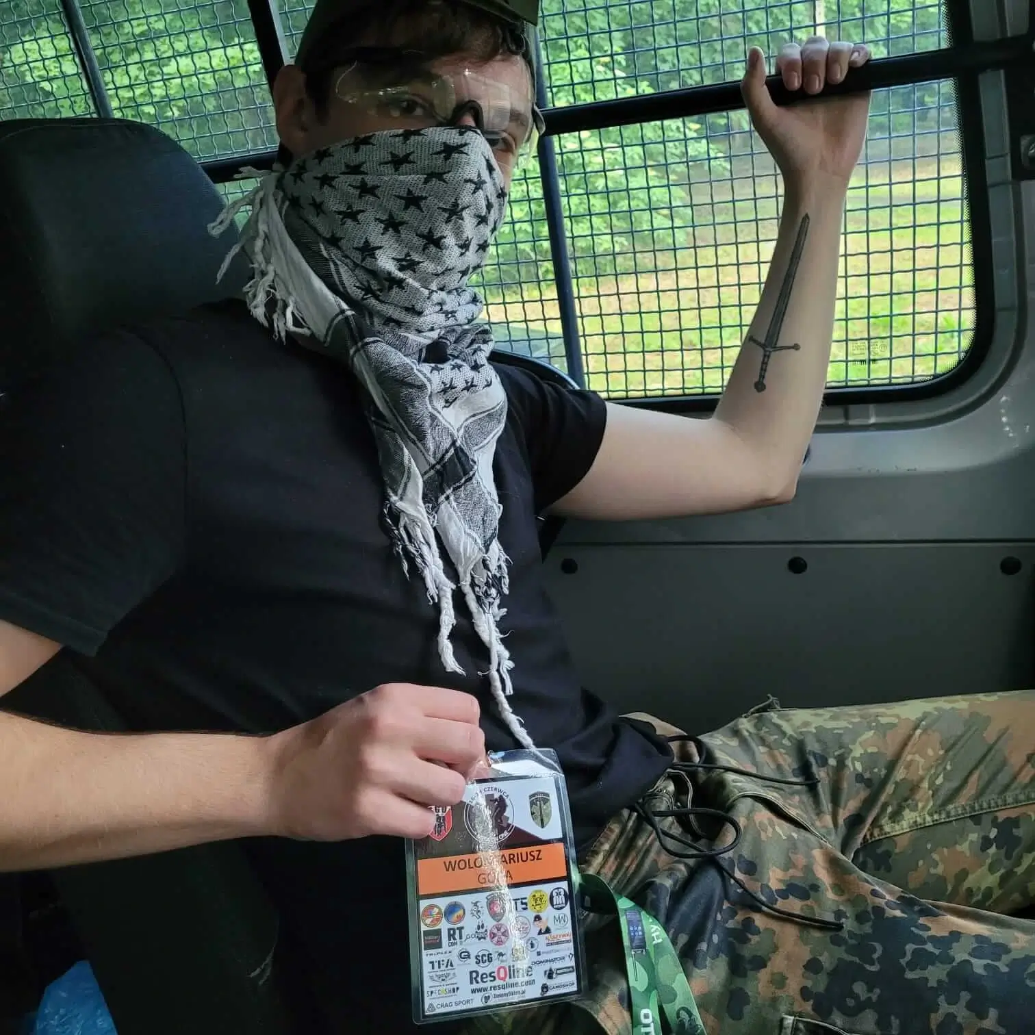 Uczestnik wydarzenia Medcon z identyfikatorem