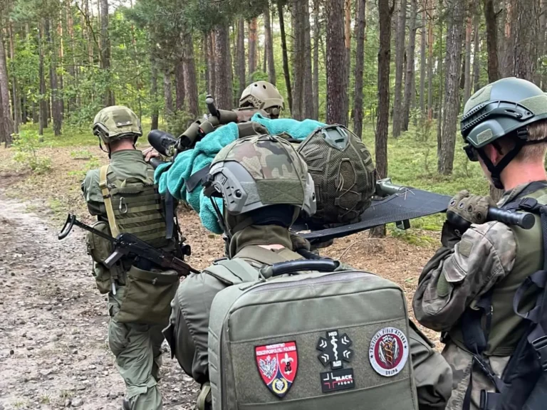 transport rannego nosze tccc harcerze szkolenie terenowe krakow