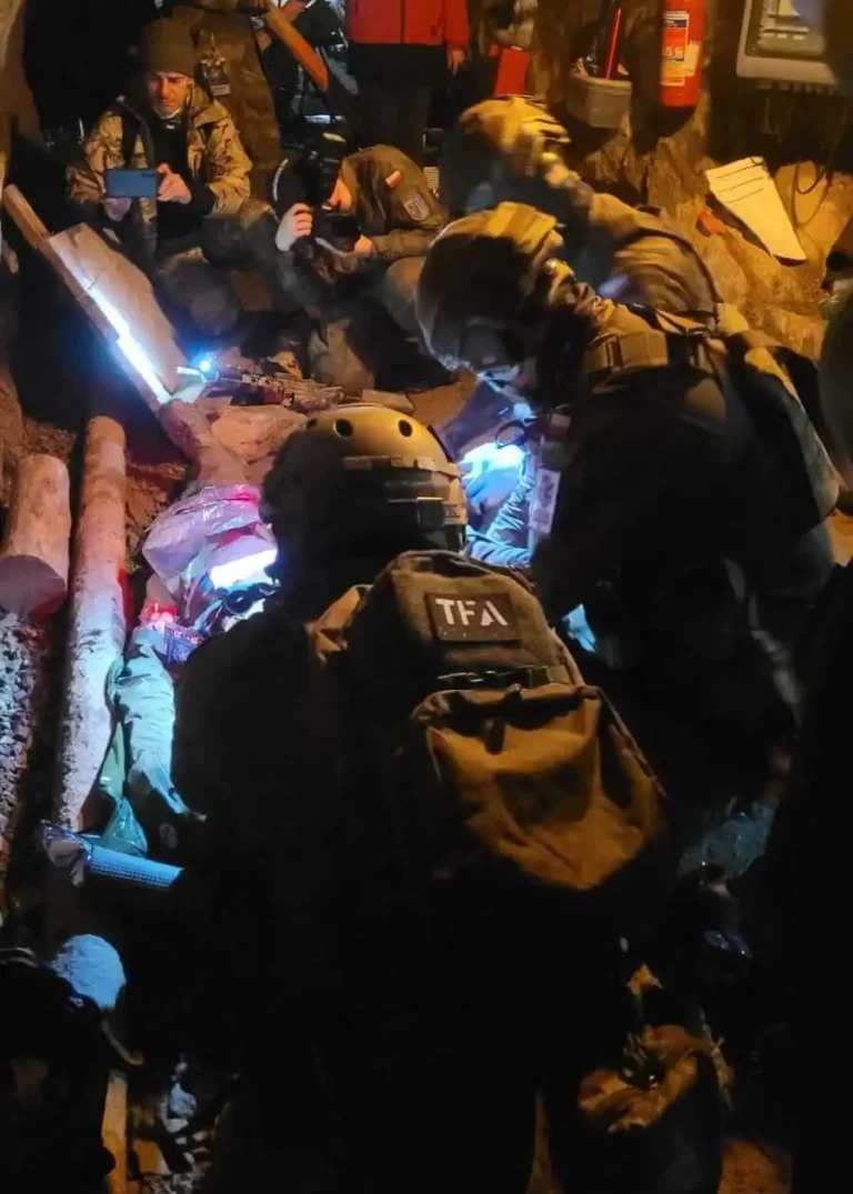 Udzielanie pomocy medycznej podczas nocnych działań – Wintertide 2023