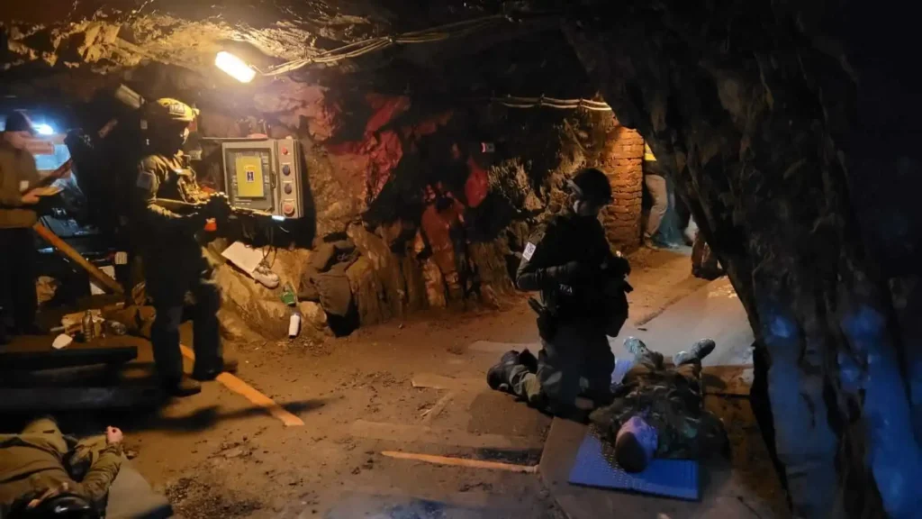 Symulacja działań ratowniczych w jaskini – Wintertide 2023