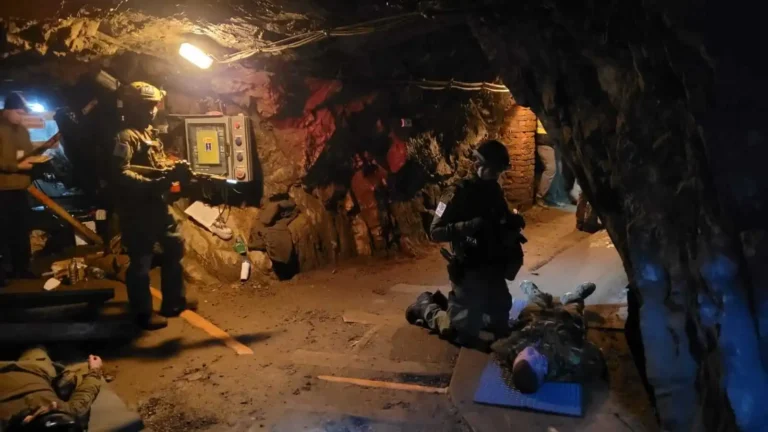 Symulacja działań ratowniczych w jaskini – Wintertide 2023